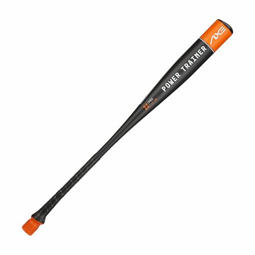 Axe | Power Trainer | Weighted Baseball Training Bat | Pro Flared Handle | 30 Youth / 33 Adult (33)