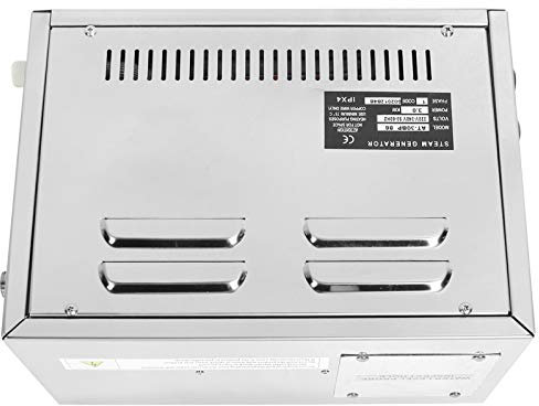 3KW Dampfgenerator Badgenerator Automatische Entkalkung Heimdampfbadausrüstung 220-240V