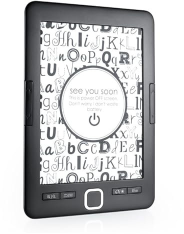 XGXHIN E-Book Reader, E-reader with 6ʺ Ink Screen, Handwriting Tablet & Frontlight, Glare-Free, Eye-Friendly Ereader Devices, for Kids, Adults & Seniors