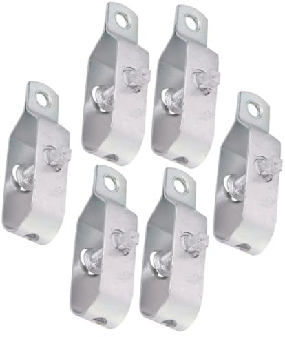 BCOATH 6stücke Spanndraht Seilspanner Kabelspanner Stahldrahtspanner Zaundrahtspanner Drahtseilspanner Für Drahte Antennen Wäscheleinen Und Garten Zubehör