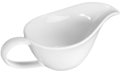 Hemobllo Salsera De Cerámica Para Leche Jarra De Leche Multiusos Salsera De Cerámica Asa Para Servir Salsa o Eventos