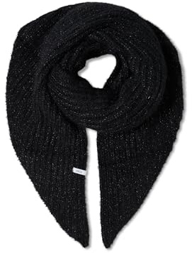 Cecil 5706591 Foulard Triangulaire avec Paillettes, Noir, Taille Unique Femmes
