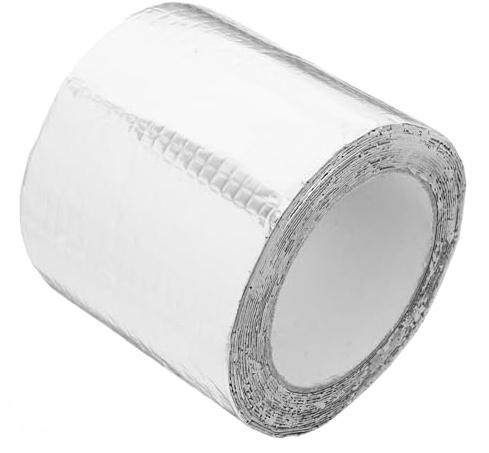Homoyoyo Cinta de Butilo Autoadhesiva 10 Cm X 5 M, Resistente al Agua y Calor, Cinta Selladora para Reparación de Techos, Paredes y Tuberías, Adecuado para Uso Interior y Exterior