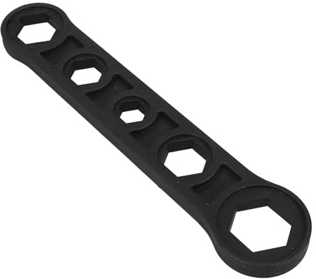 IMUSINICE Radiator Spud Wrench for Bleeding Valves and Screws, Black Plastic Material with Reliable Bleeding Assistance and Corrosion Resistance, for Home Repair and Professional Use