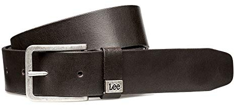 Lee Small Logo Belt, Cintura Uomo, Marrone (Dark Brown 24), 90 cm