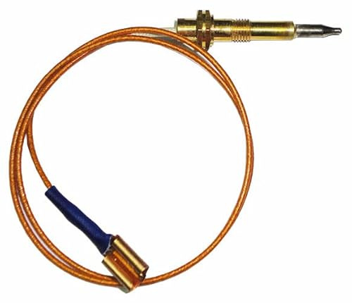 Ariston Scholtes - Indesit - Star - Franke - Smeg - Termocoppia di sicurezza per Tripla corona lunga 520 mm. con attacco faston C00074280 per cucina piano cottura - H4776
