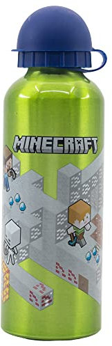 BOUTEILLE EN ALUMINIUM POUR ENFANTS DE 530 ML | MINECRAFT ISOMETRIC