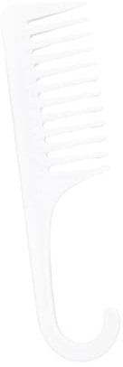 ＡＷＨＡＯ Peignes à Dents Larges Peigne Démêlant pour Cheveux épais Longs Bouclés Peigne de Coiffure, blanc