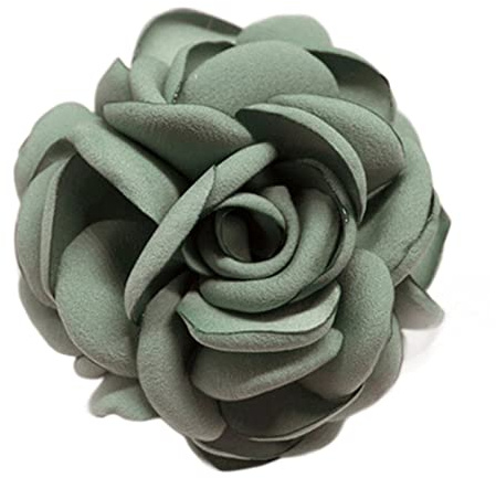 Kamelien-Haarspange, Kamelien-Brosche, Blumen-Haarspange für Damen, Blumen-Brosche, DIY, Braut-Kopfschmuck, Blumen-Haarspange