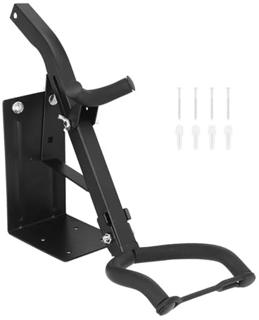 Supporto Per Sax Contralto, Supporto Per Sassofono, Supporto a Parete in Spugna di Metallo, Rack Per Sax Contralto, Design con Base Triangolare Tenore Regolabile, Supporto Per Sax Contralto