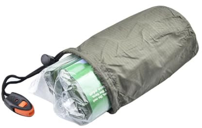 KITANDOVE Notfall Schlafsack Ultraleichte Isolierdecke Für Outdoor Wärmeisolierung Und Kälteschutz Für Camping Und Survival Erste-Hilfe Schlafsack Für Notfälle
