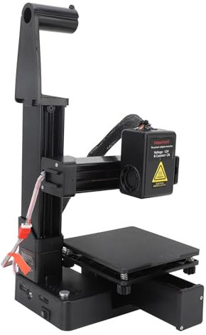 Mi ni 3D-Drucker, 10-40mm/s 3D-Druckmaschine Frequenzmultiplex 3D-Drucker Schnelles Aufheizen Anfänger 3D-Drucker, 3D-Drucker für Kinder Anfänger, Druckgröße 4 x 4 x 4in