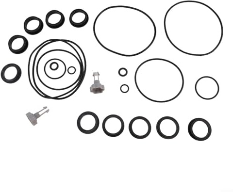 Kit de juntas tóricas para Intex, 2 juegos de juntas tóricas con 2 válvulas de liberación de aire, funcionalidad de piscina para bombas de filtro de arena Intex