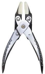 Wide-Grip Nylon Jaw Pliers | 5-1/2 Protective Parallel Action Craft Tool