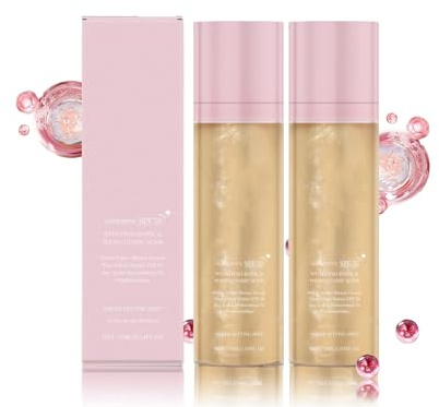 Brume Fixatrice Transparente SPF 50, Spray De Finition Pour Le Maquillage, Spray Fixateur Pour Le Visage, Sur-maquillage, Sprays Solaires, Couverture Uniforme, Longue Tenue Toute La Journée