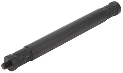 Hamwesh Varilla de Extensión de Palo Selfie de Aleación de Aluminio 15 Cm con Hilo de 1/4 de Pulgada para Cámaras Cámaras de Acción Teléfonos Celulares Selfie Sticks Trípodes Monópodos