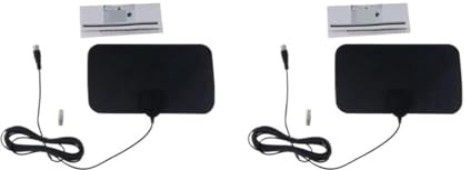 1/2/4 St Miles Räckviddsantenn Digital Antenn Bild Ljudkvalitet Inomhus HDTV 1080P 4K Kanal Inomhusantenn Förstärkare TV Bredare täckning(Style A 2pcs)