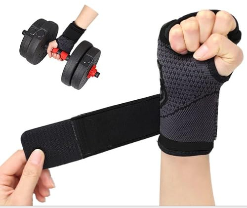 XFSRG Tutore Polso Regolabile Fascia Supporto Palmo Allenamento Sollevamento Pesi Protezione Articolare Stabilizzatore Mano Traspirante