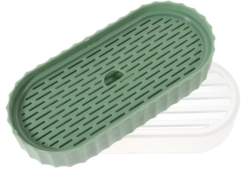 OSALADI Fioriera per Erba Gatta a Coltura Senza Terra Domestica in Plastica Stabile Vassoio per Germogli, Vaso per Piante da Appartamento, Kit Pratico per Coltivazione Rapida di Piante