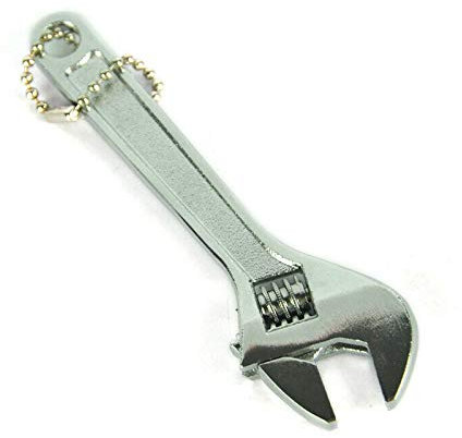Juego de llaves inglesas ajustables, llaves inglesas for palanca de cambios, llave inglesa pequeña plateada de 2,5 , llave inglesa pequeña for la industria y reparación de automóviles (paquete de 1)