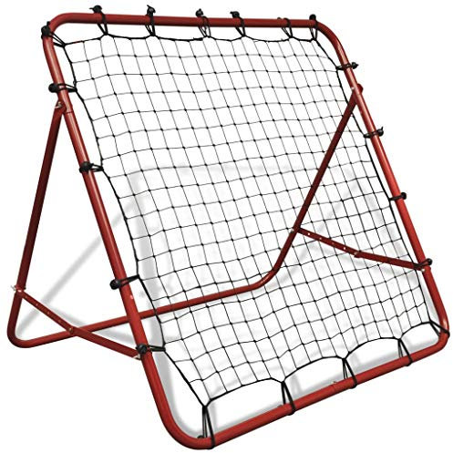 Fußballtornetz Einstellbar, BULANED Fussballtor, Rebounder Für Fußball, Fussball Tor, Fussballtore Für Garten Baby, Fußballtore 100 x 100 cm