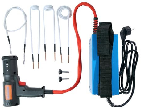 Handheld Electromagnetic Induction Heater Magnetic Induction Heater Kit, Flameless Rusty Screw Bolts Heating Removel Tool