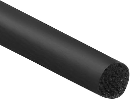 PATIKIL 5/32 Inch x 65.6 Feet Backer Rod, Foam Rope Caulk Crack Joint Filler Roll Seal Weather Strip for Home Construction, Black