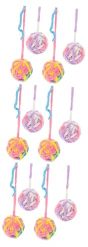 Yardwe 12stücke Interaktive Kratzspielzeuge Für Katzen Kratzball Spielzeug Buntem Material Spielverhaltens Befriedigung Kratzinstinkts Für Katzen Und Kätzchen