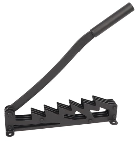 Wall Mount Log Splitter, Heavy Duty Labor Saving Manual Firewood Cutter with Protective Gloves Firewood Cutter Wood Chopper for Camping, Fireplace, Barbecue