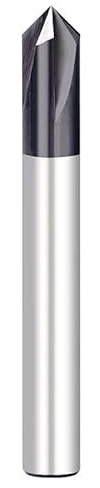 Ddyspan 1/4'' Schaft Fräser 4 Flöten Fräser Fasenschaftfräser 90 Grad CNC Maschine Fasenfräser Für Metall