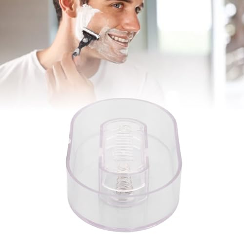 Nettoyeur de rasoir, outil de nettoyage portable pour tondeuse à barbe manuelle, pratique, nettoyant de lame clipper, transparent