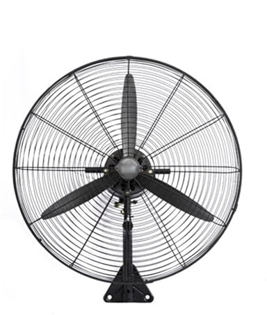 Ventilador de pie metálico Ventiladores industriales montados en la pared, alta potencia eólica, potente taller, fábrica comercial, ventilador eléctrico, extractor de barbacoa Ventilador industrial de