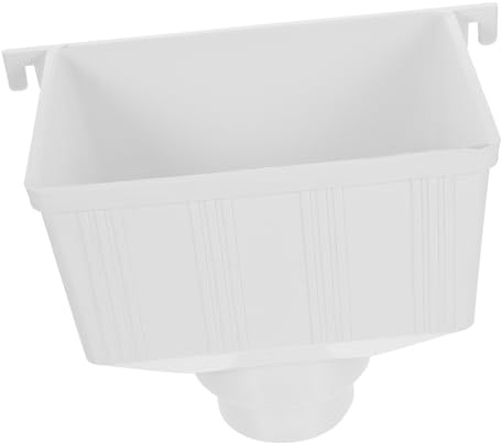 WATIIFUFU Deviatore Per Grondaia Pvc 110 * 75 Kit Raccolta Acqua Piovana Per Giardino Residenziale e Commerciale Collegamento Stabile Prevenzione Danni Basamento