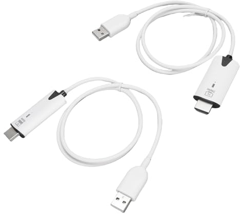 VBESTLIFE Transmisor y Receptor HDMI Inalámbrico, Adaptador de Extensor HDMI Inalámbrico 5G 1080P HD para Transmitir Video/Audio de Computadora Portátil/PC a TV/proyector
