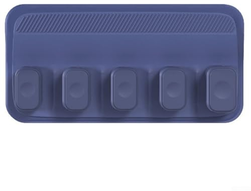 Besttoolifes Magnetischer Kabelhalter mit 5 Clips für Desktop-Kabelmanagement, stark für Holz, Marmor, Metall und Glas, wiederverwendbarer Kabel-Organizer für