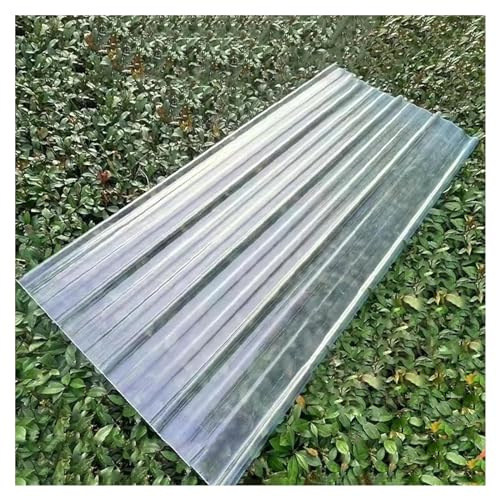 Pannelli ondulati per tetti con pannelli diurni resistenti e trasparenti per applicazioni di serre e posti auto coperti