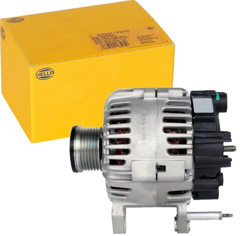 HELLA 8EL 012 429-881 Generator/Lichtmaschine - 14V - 110A | Kompatibel mit: AUDI A1 Sportback, A3, A3 Sportback, SEAT ALTEA, ALTEA XL, IBIZA IV, IBIZA IV SC, LEON, TOLEDO IV