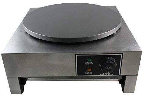 40 cm professionale Crepes ferro e frittelle 300 °C Crepes Piastra Crepe Maker Wrapmaker Pancake Padella Omelette Wrap 3000W