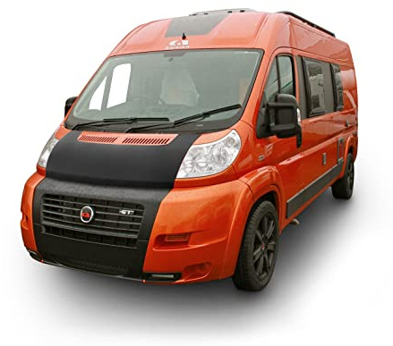 AB3-00597 Auto Bra para Todo el capó Compatible con FIAT Ducato Peugeot Boxer Citroen Jumper 2006-2014 Protección contra Impactos de Piedras, Tuning Bonnet Bra