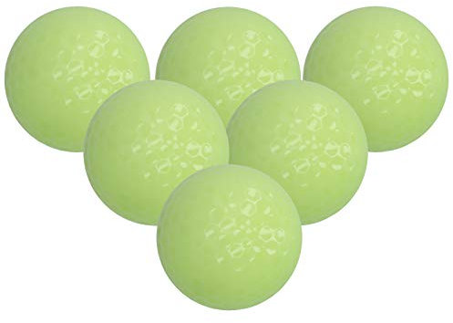 SUNGOOYUE Leuchtender Golfball, Fluoreszierendes Nachtlicht, Doppelschichtige Golfbälle, Golfübungen, Ideal für -Enthusiasten, Nachtspiele
