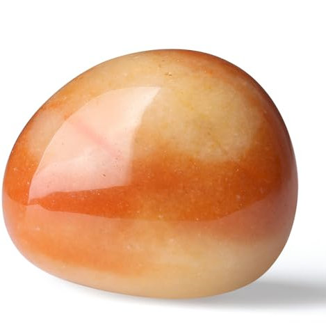 GUJOXILA 1.6-2 Topaz Crystal Large Healing Crystals Gemstones Nature Tumbled Polished Crystals Yellow Stones Pocket Spiritual Reiki Divination Meditation Purple Plam Stone 1pcs