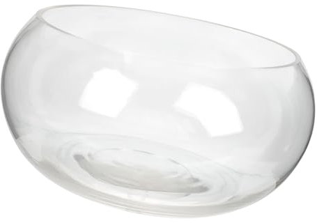 POPETPOP Glass Bubble Bowl Large Fish Tank Turtle Tank Hydroponic Plant Terrarium