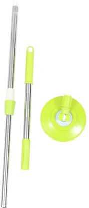 HOUDERCO Manche Vert de Rotatif Balai Inoxydable de Remplacement Acier