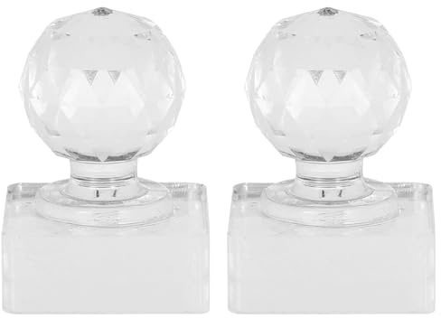 HONITANO 2 Piezas Herramienta de Prensa para Sombra de Ojos Compacta Cosmético para Reparar Polvo Presionado Sellador de Maquillaje para Sombra Iluminador y Rubor Diseño Portátil y Preciso