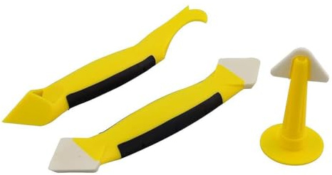 LIXSAZSE Kit per la rimozione del calafataggio, strumento per la rimozione del calafataggio, silicone per, risultati che rendono le attività di semplici e veloci, applicatore per