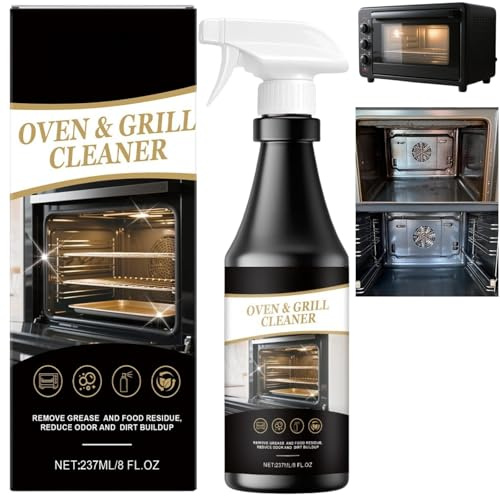 Heavy Duty Oven Cleaner Spray,Powerful Foam Cleaner Spray Heavy Duty,Kitchen Cleaner & Oven Cleaning Degreaser,Bubble Cleaner Foam for Microwave,BBQ,All-Purpose Cleaning Spray,Clean Up Oil Stains