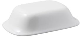 Villeroy & Boch For Me Mantequera, Porcelana Premium, Blanco