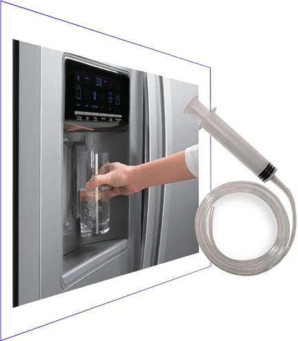 Water Line Buddy Refrigerator Water Dispenser Tool - Thaw Frozen Fridge Water Line In Minutes - 36 Inch Extended Version