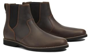 Timberland Woodhull, Stivali Uomo, Dark Brown, 43.5 EU