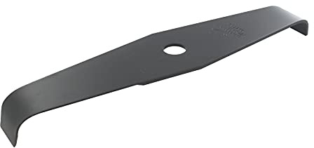 OZAKI - Lame 2 Dents Pour Débroussailleuse - Spéciale Ronces - Largeur de Coupe : 320 mm - Epaisseur 3 mm - Alésage : 20 mm